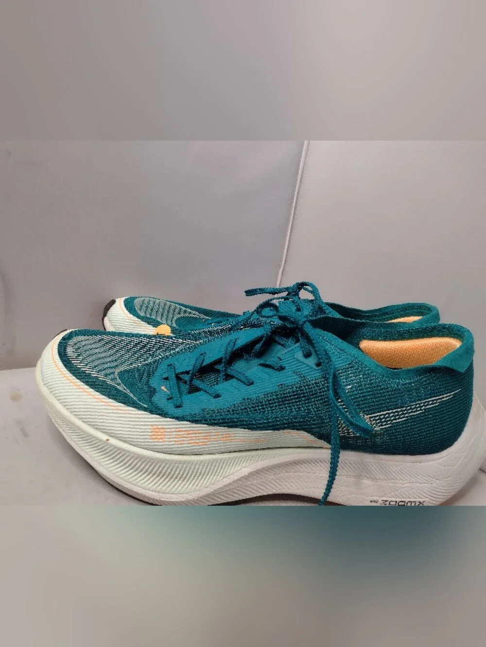 Nike ZoomX Vaporfly Next% 2 Spruce Mens Sneakers Running Shoes 11.5 Turquoise P3